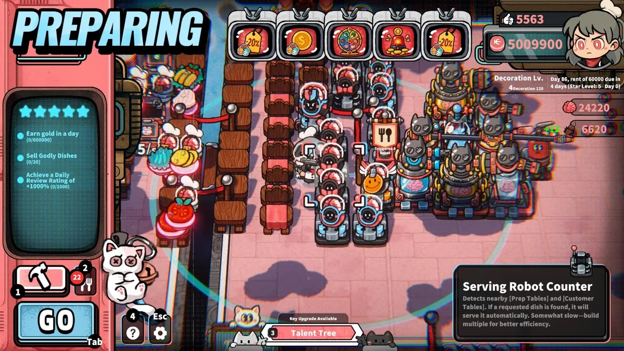 Official Life, the Universe, and Restaurants restaurant screenshot